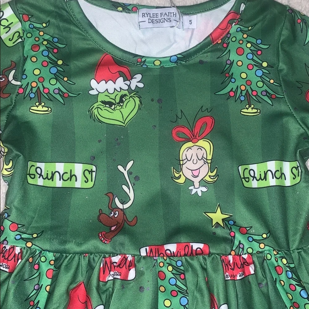 Rylee Faith Designs new grinch